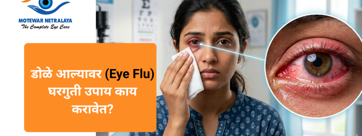 डोळे आल्यावर (Eye Flu) घरगुती उपाय काय करावेत?
