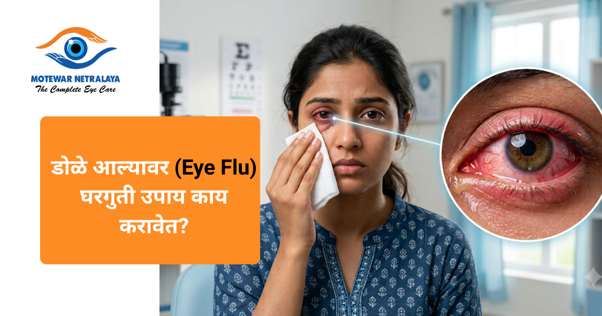 डोळे आल्यावर (Eye Flu) घरगुती उपाय काय करावेत?