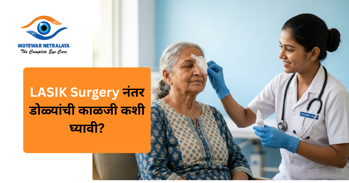 LASIK Surgery नंतर डोळ्यांची काळजी कशी घ्यावी? | लेसिक रिकव्हरी टिप्स