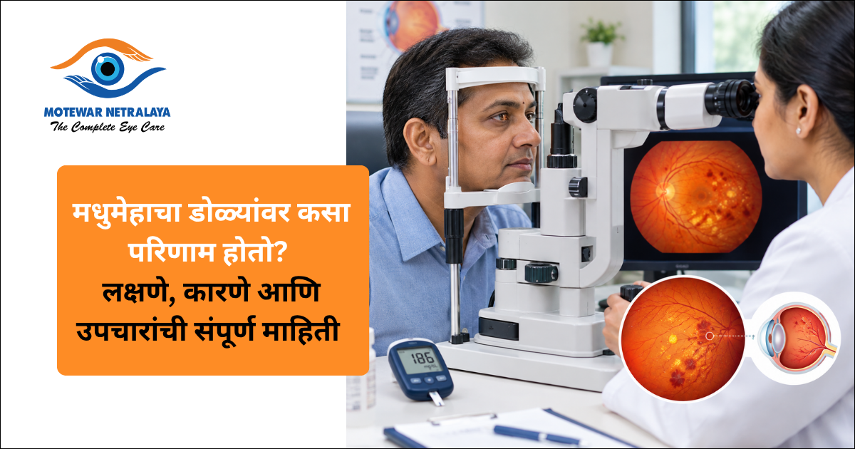 मधुमेहाचा डोळ्यांवर कसा परिणाम होतो? लक्षणे, कारणे आणि उपचारांची संपूर्ण माहिती